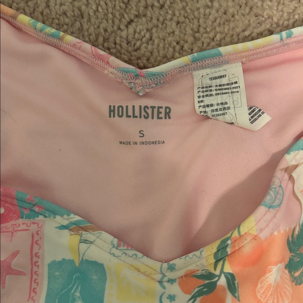 Hollister Multi Patterned String Bikini Top+Bottom - image 2